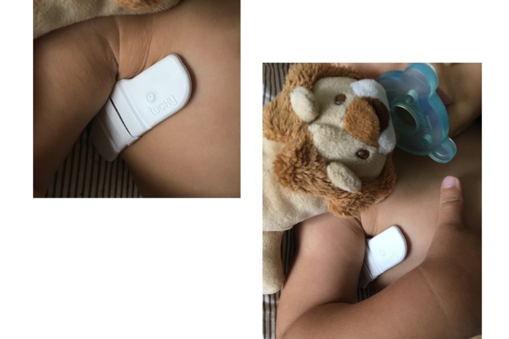 Thermomètre connecté bébé