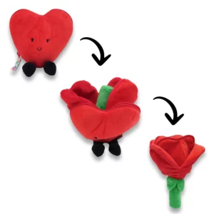 Cadeau Saint-Valentin peluche Flipetz Les Déglingos